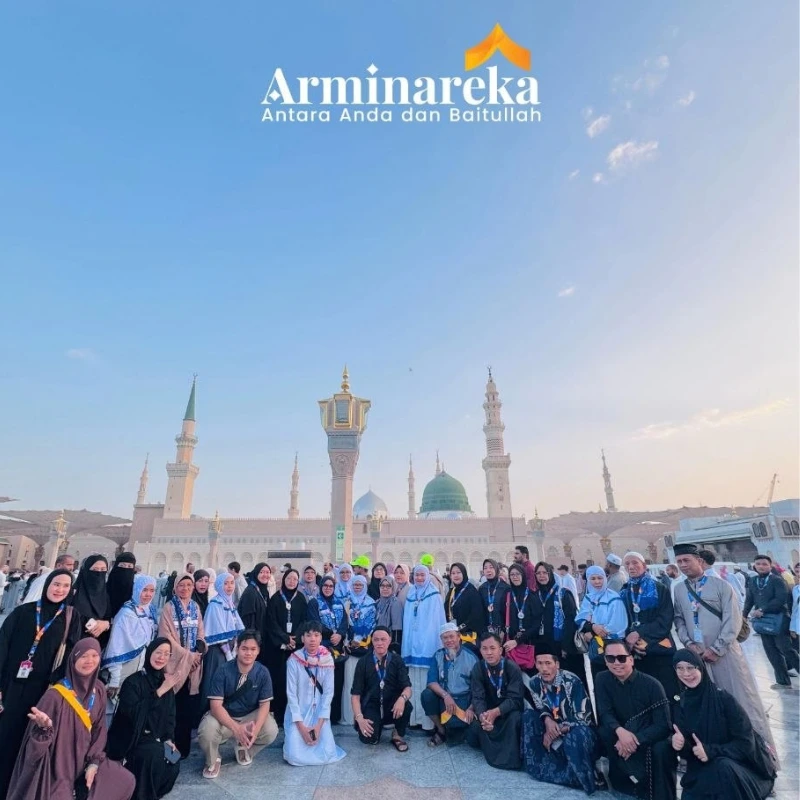 Jamaah Arminareka di Tanah Suci