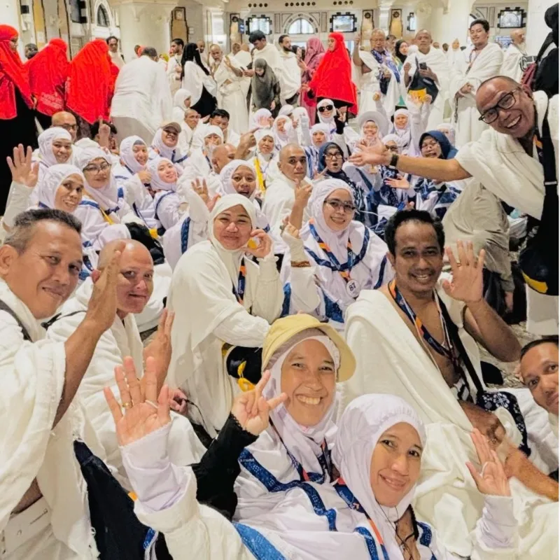 Jamaah Arminareka di Tanah Suci